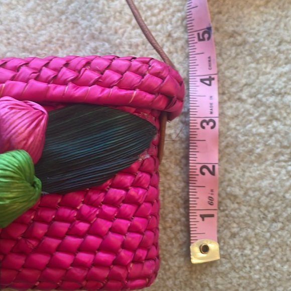 Authentic Hand Made Mexican Girls Weaved Purses/ Bags. Adorable! Lot of 2 - Picture 12 of 12